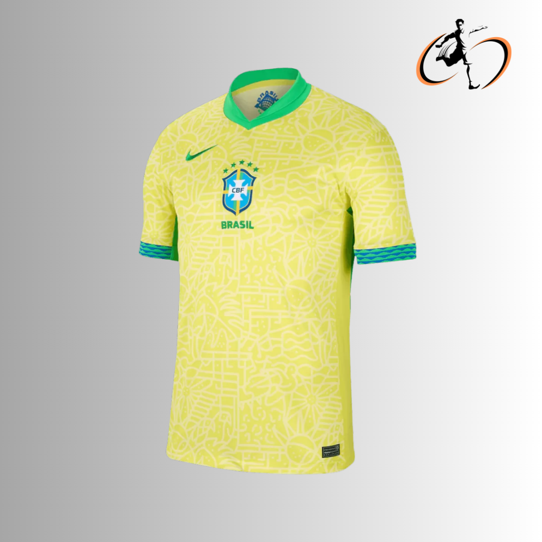 Selección Nacional Brasil Primera Amarillo 2024/2025